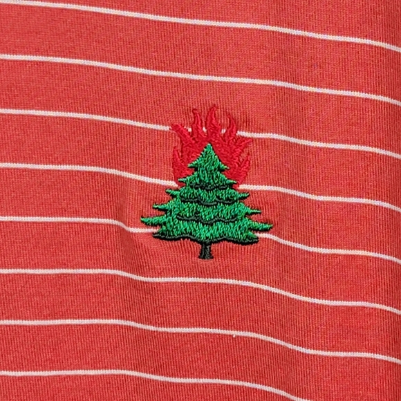 Fairway & Greene Burning Tree Club Golf Polo Casual Dress Shirt Men's Size XL - Picture 3 of 14